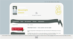 Desktop Screenshot of moonlightclassic.info